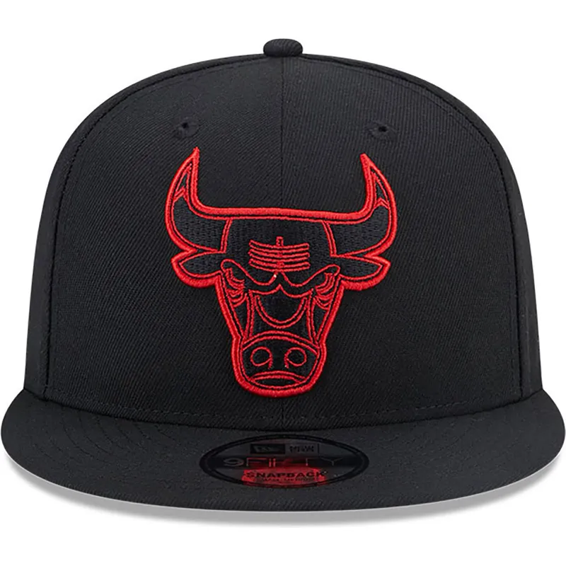 kepure-plokscia-juoda-snapback-9fifty-repreve-chicago-bulls-nba-new-era