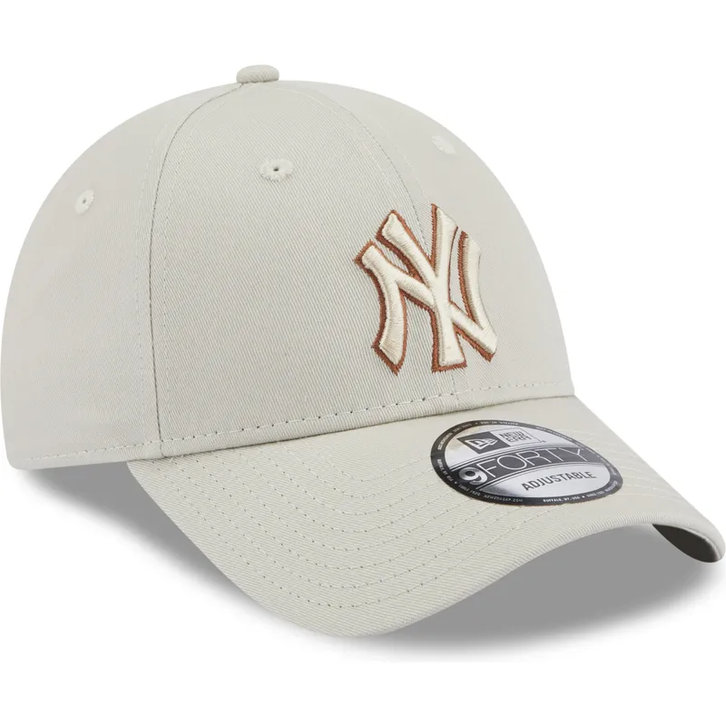 kepure-islenkta-smelio-reguliuojamas-9forty-team-outline-new-york-yankees-mlb-new-era