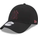 regulowana-czarna-czapka-z-zakrzywionym-daszkiem-9forty-team-outline-new-york-yankees-mlb-od-new-era