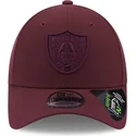 kepure-islenkta-raudona-reguliuojamas-9forty-repreve-las-vegas-raiders-nfl-new-era