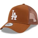 kepure-islenkta-ruda-snapback-a-frame-league-essential-los-angeles-dodgers-mlb-new-era