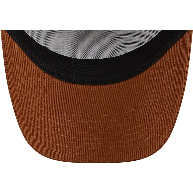 kepure-islenkta-ruda-snapback-a-frame-league-essential-los-angeles-dodgers-mlb-new-era