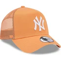 kepure-islenkta-oranzine-snapback-a-frame-league-essential-new-york-yankees-mlb-new-era