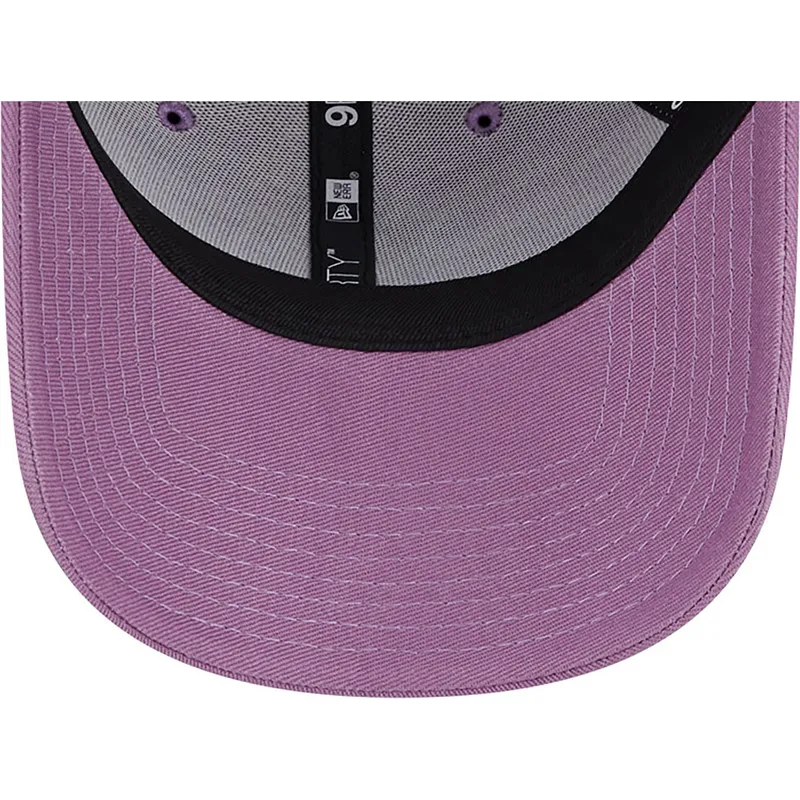 kepure-islenkta-violetine-reguliuojamas-9forty-league-essential-new-york-yankees-mlb-new-era
