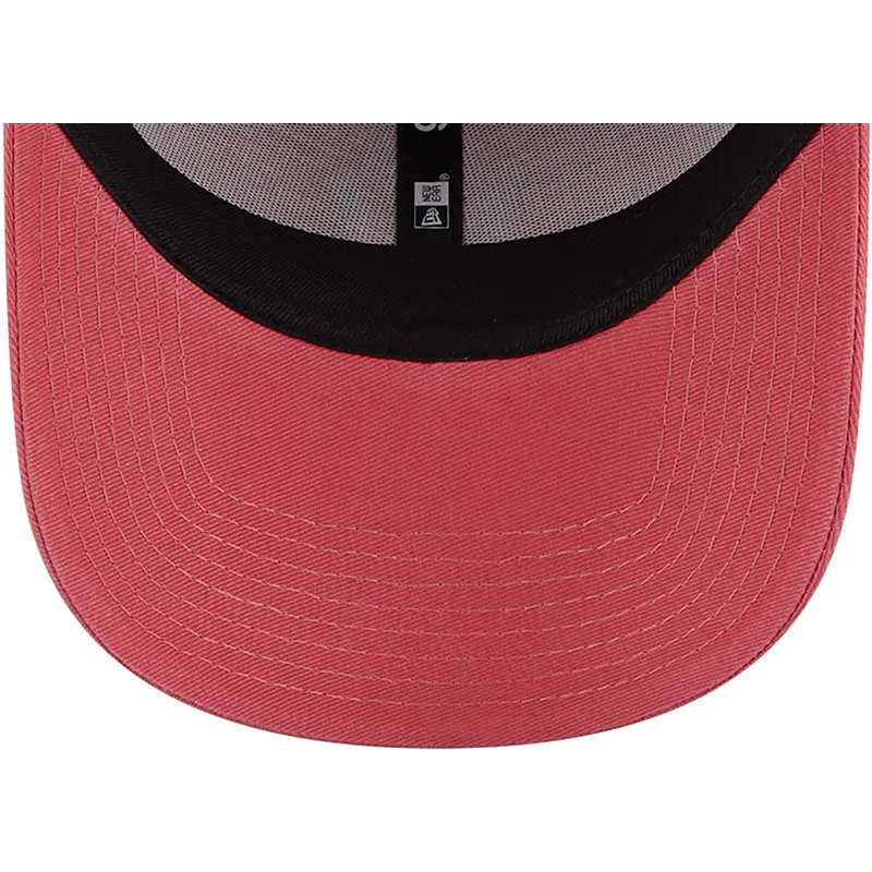 kepure-islenkta-rozine-reguliuojamas-9forty-league-essential-new-york-yankees-mlb-new-era