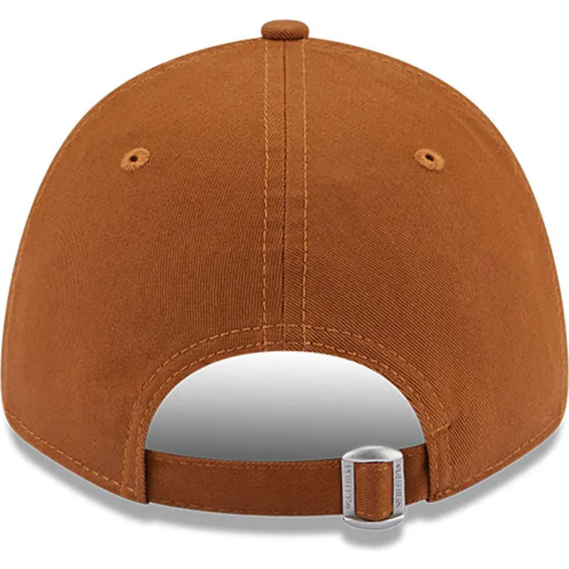 kepure-islenkta-ruda-reguliuojamas-9forty-league-essential-los-angeles-dodgers-mlb-new-era