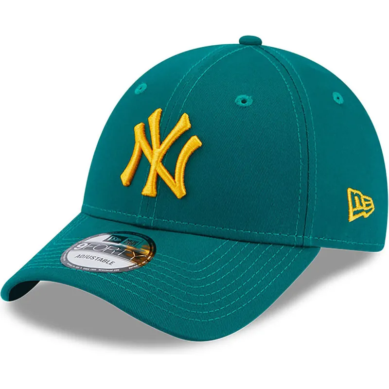 kepure-islenkta-zalia-reguliuojamas-9forty-league-essential-new-york-yankees-mlb-new-era