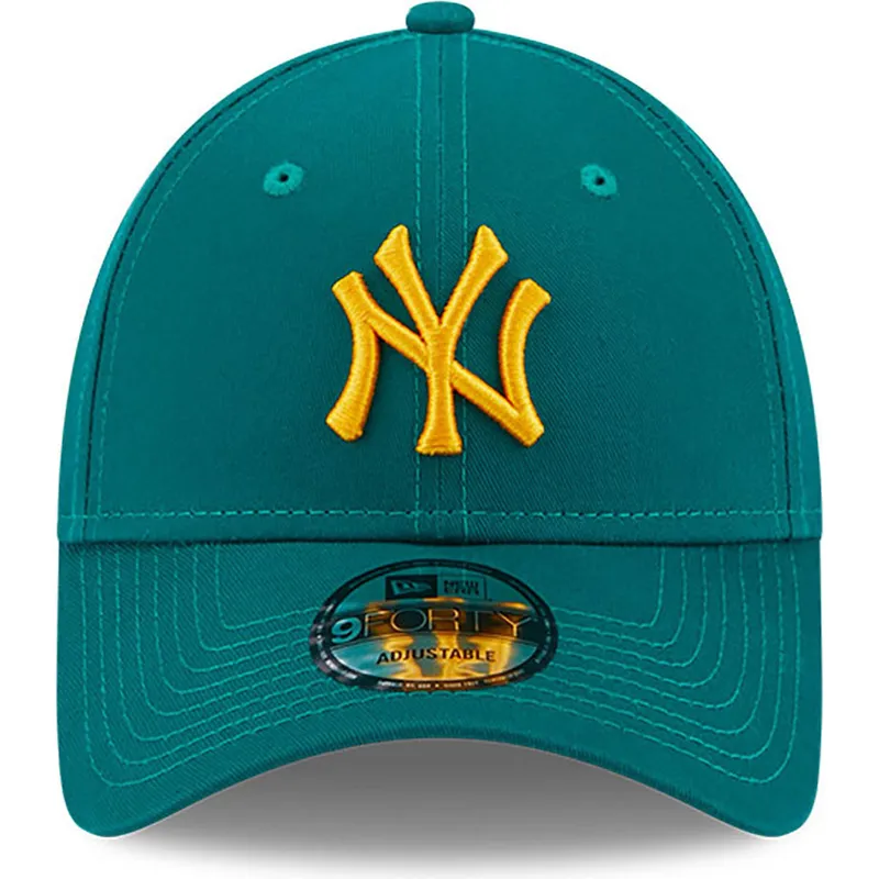 kepure-islenkta-zalia-reguliuojamas-9forty-league-essential-new-york-yankees-mlb-new-era