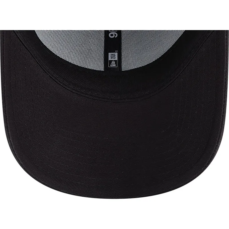 kepure-islenkta-juoda-reguliuojamas-9forty-league-essential-new-york-yankees-mlb-new-era