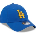 kepure-islenkta-melyna-reguliuojamas-9forty-league-essential-los-angeles-dodgers-mlb-new-era