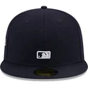 kepure-plokscia-tamsiai-melyna-priglundanti-59fifty-reverse-new-york-yankees-mlb-new-era