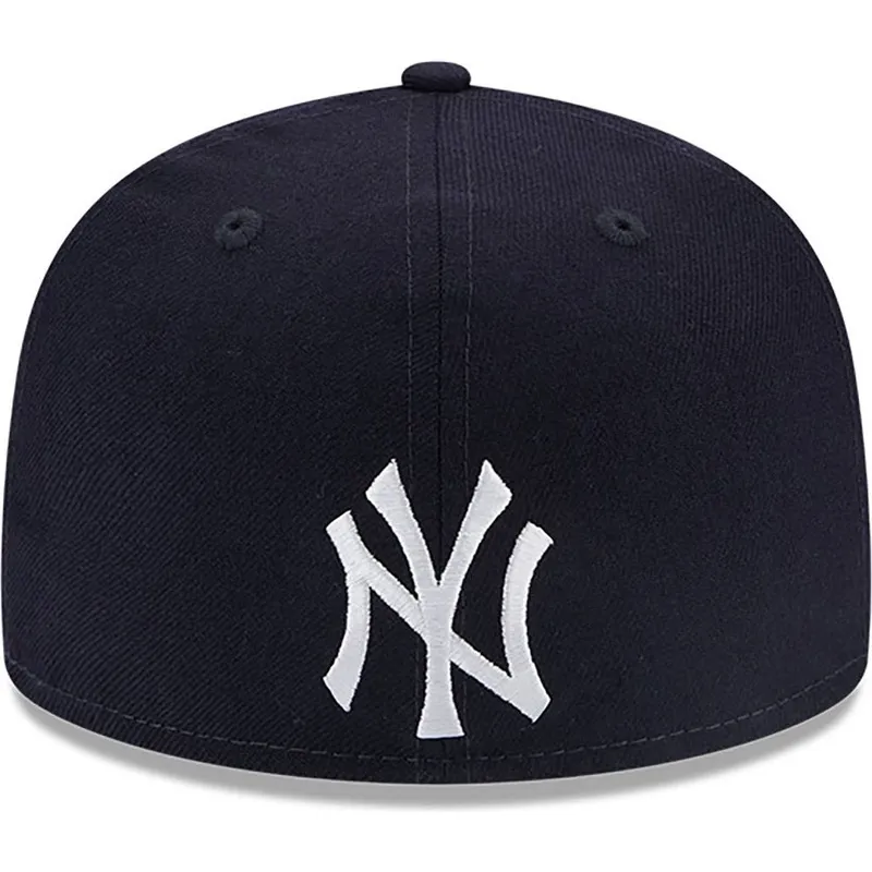 kepure-plokscia-tamsiai-melyna-priglundanti-59fifty-reverse-new-york-yankees-mlb-new-era