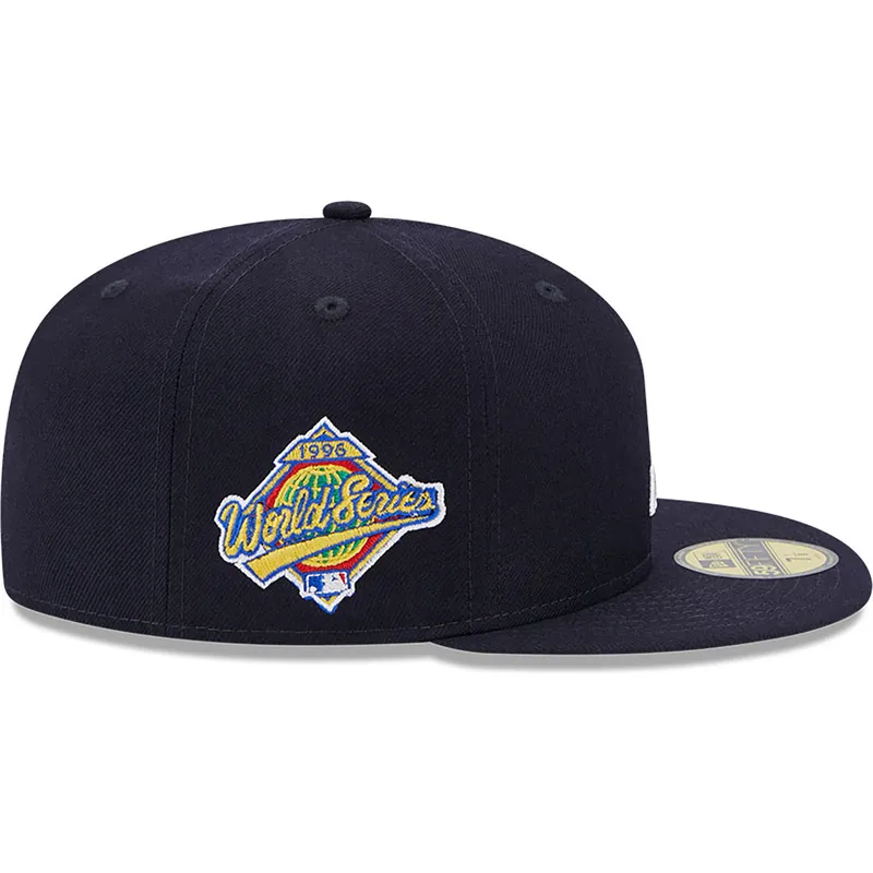 kepure-plokscia-tamsiai-melyna-priglundanti-59fifty-reverse-new-york-yankees-mlb-new-era