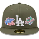 zielona-plaska-czapka-dopasowana-59fifty-world-series-los-angeles-dodgers-mlb-od-new-era