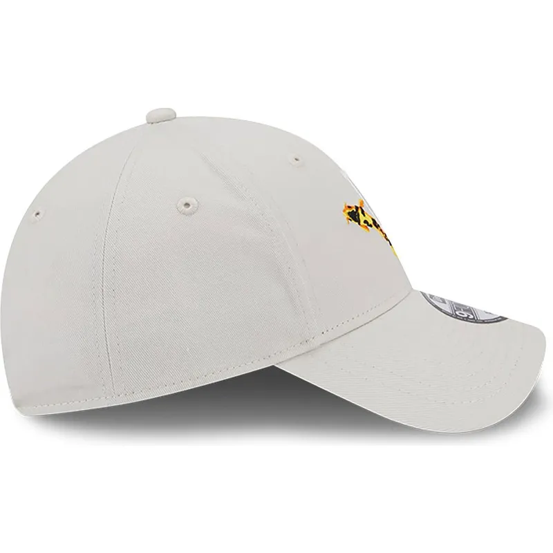 cap-islenkta-beige-adjustable-strap-9forty-koi-fish-los-angeles-dodgers-mlb-new-era