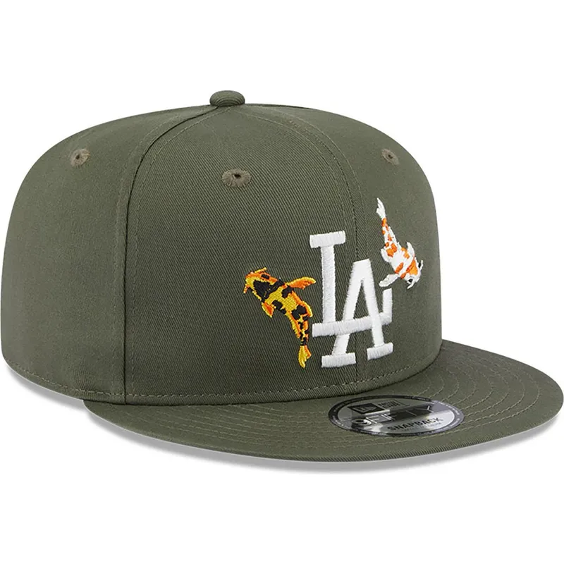 kepure-plokscia-zalia-snapback-9fifty-koi-fish-los-angeles-dodgers-mlb-new-era