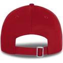 kepure-islenkta-raudona-reguliuojama-juostele-9forty-new-era