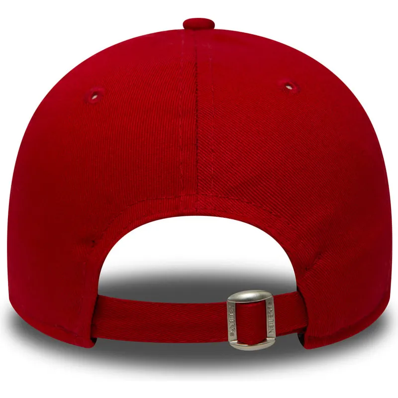 cap-islenkta-red-adjustable-strap-vaikams-9forty-essential-new-york-yankees-mlb-new-era