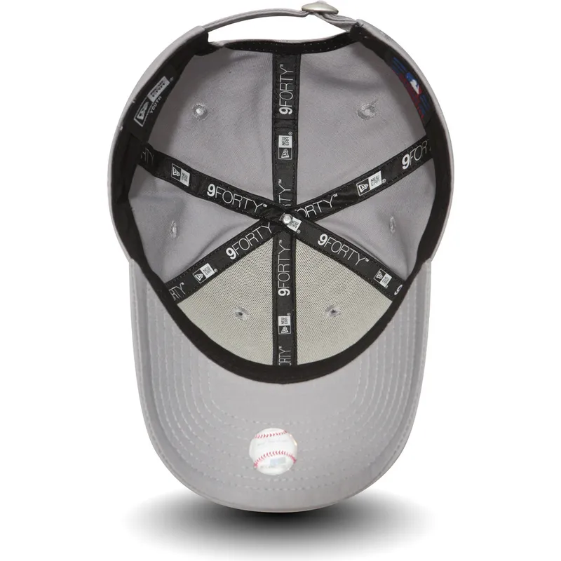 kepure-islenkta-pilka-reguliuojamas-vaikams-9forty-essential-new-york-yankees-mlb-new-era