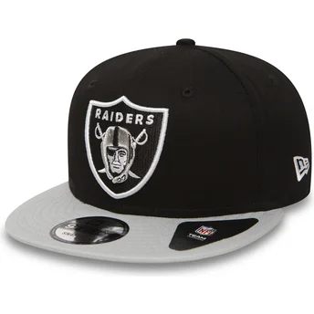 kepure-plokscia-pilka-snapback-9fifty-cotton-block-las-vegas-raiders-nfl-new-era