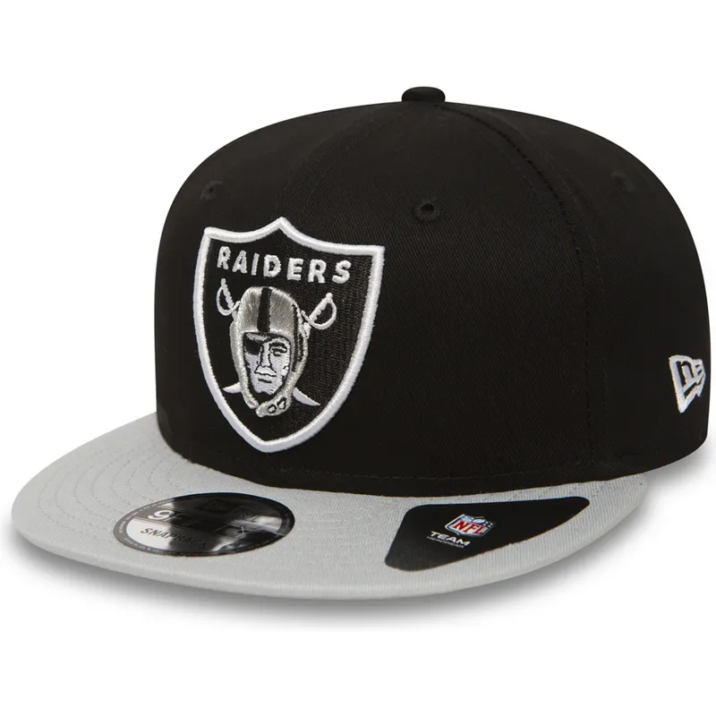 kepure-plokscia-pilka-snapback-9fifty-cotton-block-las-vegas-raiders-nfl-new-era