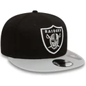 kepure-plokscia-pilka-snapback-9fifty-cotton-block-las-vegas-raiders-nfl-new-era