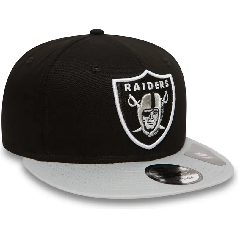 kepure-plokscia-pilka-snapback-9fifty-cotton-block-las-vegas-raiders-nfl-new-era