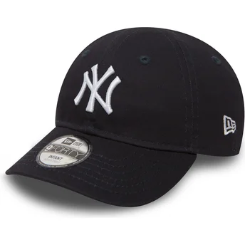 Kepurė išlenkta mėlyna reguliuojama juostelė vaikams 9FORTY Essential New York Yankees MLB New Era
