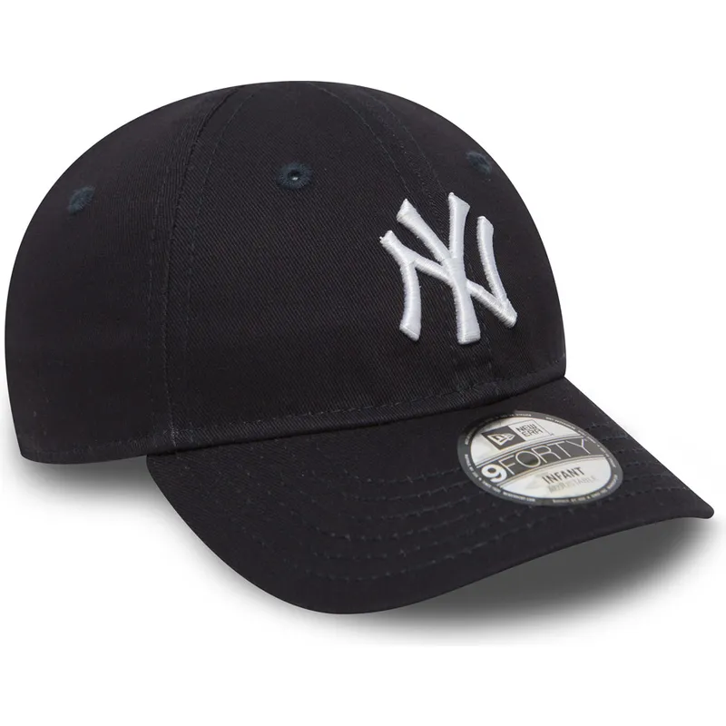 cap-islenkta-blue-adjustable-strap-vaikams-9forty-essential-new-york-yankees-mlb-new-era