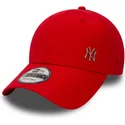 wyginieta-czapka-czerwona-z-regulacja-9forty-flawless-logo-new-york-yankees-mlb-new-era