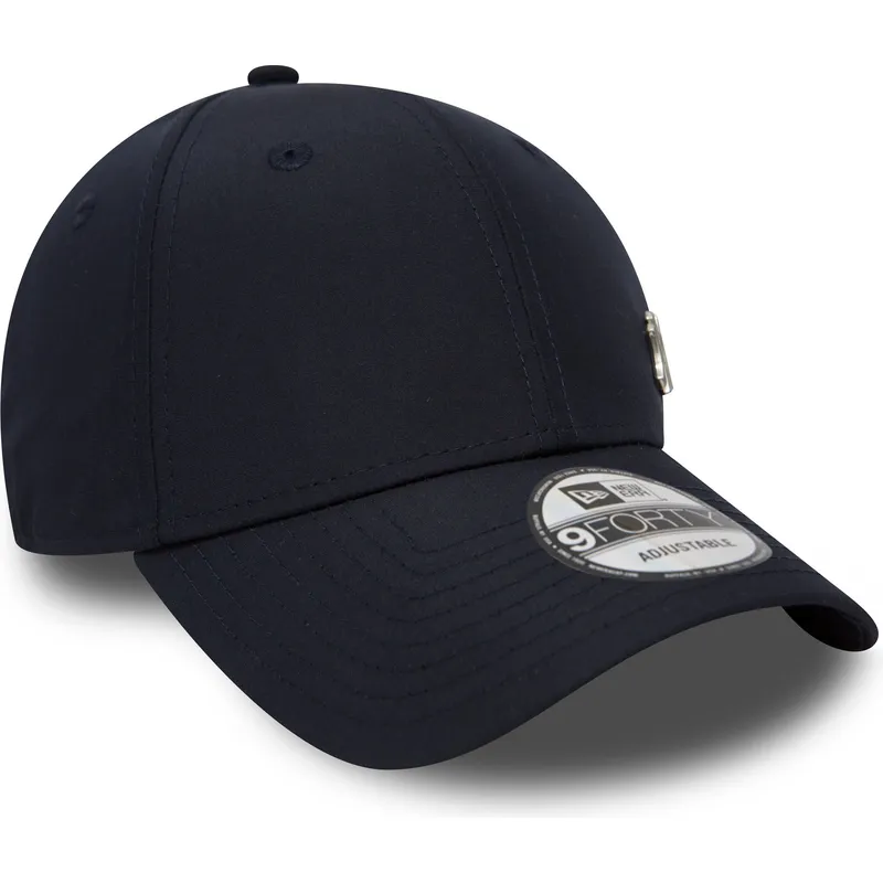 kepure-islenkta-tamsiai-melyna-reguliuojama-juostele-9forty-flawless-new-york-yankees-mlb-new-era