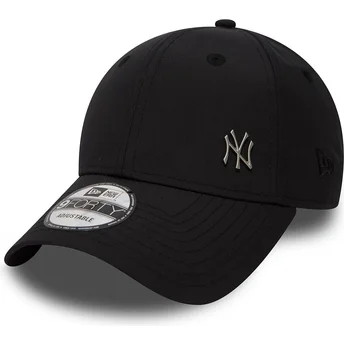 Czarna regulowana czapka z zakrzywionym daszkiem 9FORTY Flawless Logo New York Yankees MLB New Era