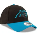 kepure-islenkta-juoda-reguliuojamas-9forty-the-league-carolina-panthers-nfl-new-era