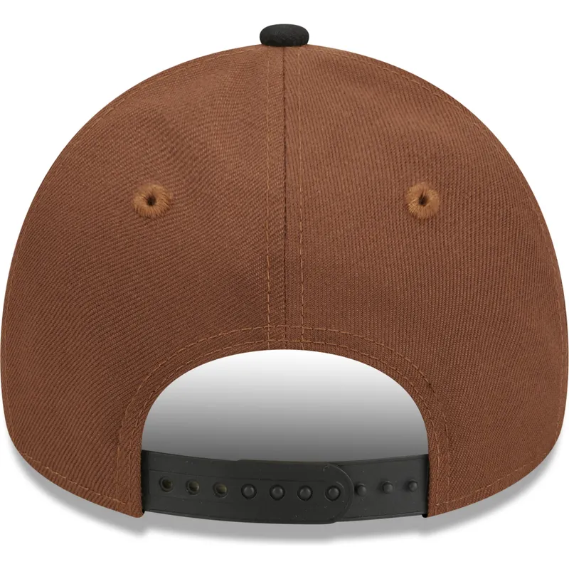 kepure-islenkta-ruda-snapback-9forty-a-frame-harvest-detroit-tigers-mlb-new-era