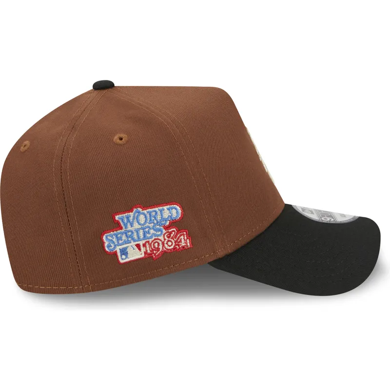 kepure-islenkta-ruda-snapback-9forty-a-frame-harvest-detroit-tigers-mlb-new-era