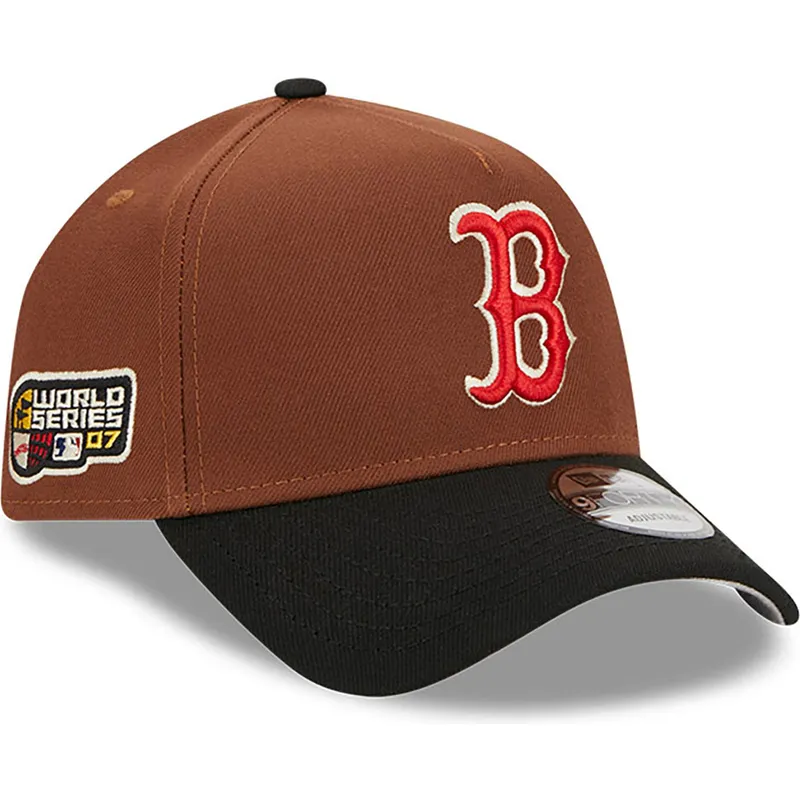 kepure-islenkta-ruda-snapback-9forty-a-frame-harvest-boston-red-sox-mlb-new-era