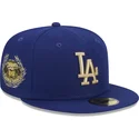 kepure-plokscia-melyna-priglundanti-59fifty-laurel-sidepatch-los-angeles-dodgers-mlb-new-era