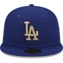 kepure-plokscia-melyna-priglundanti-59fifty-laurel-sidepatch-los-angeles-dodgers-mlb-new-era