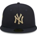 kepure-plokscia-tamsiai-melyna-priglundanti-59fifty-laurel-sidepatch-new-york-yankees-mlb-new-era