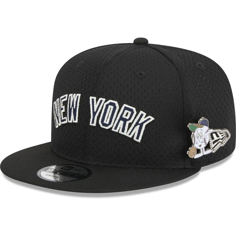 czarna-plaska-czapka-snapback-9fifty-post-up-pin-new-york-yankees-mlb-new-era