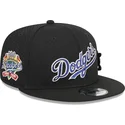 czarna-plaska-czapka-snapback-9fifty-post-up-pin-los-angeles-dodgers-mlb-new-era