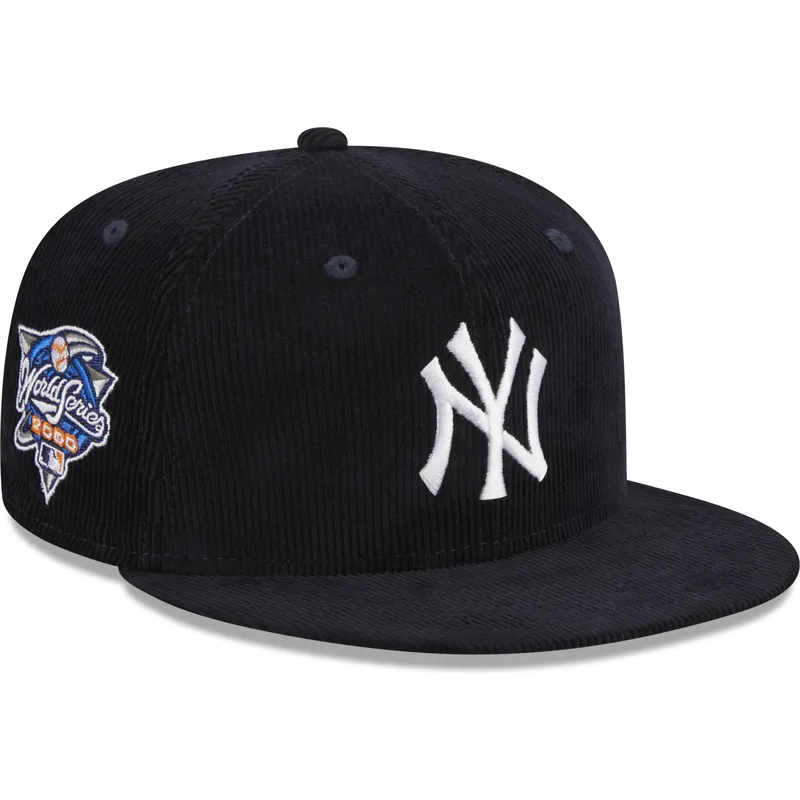 kepure-plokscia-tamsiai-melyna-priglundanti-59fifty-throwback-cord-new-york-yankees-mlb-new-era