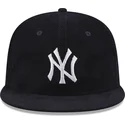 kepure-plokscia-tamsiai-melyna-priglundanti-59fifty-throwback-cord-new-york-yankees-mlb-new-era