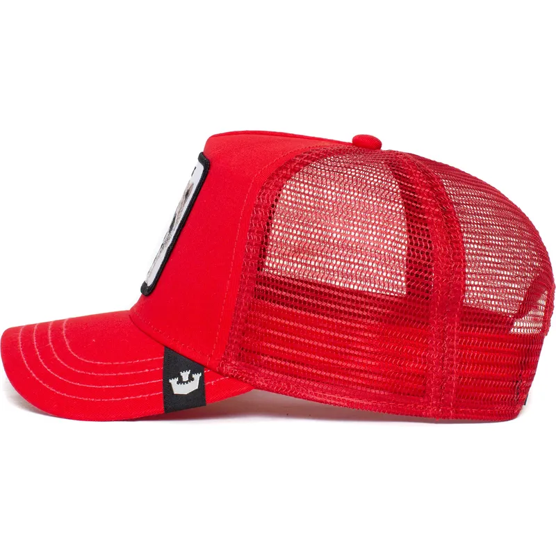 kepure-islenkta-raudona-snapback-the-bandit-the-farm-goorin-bros