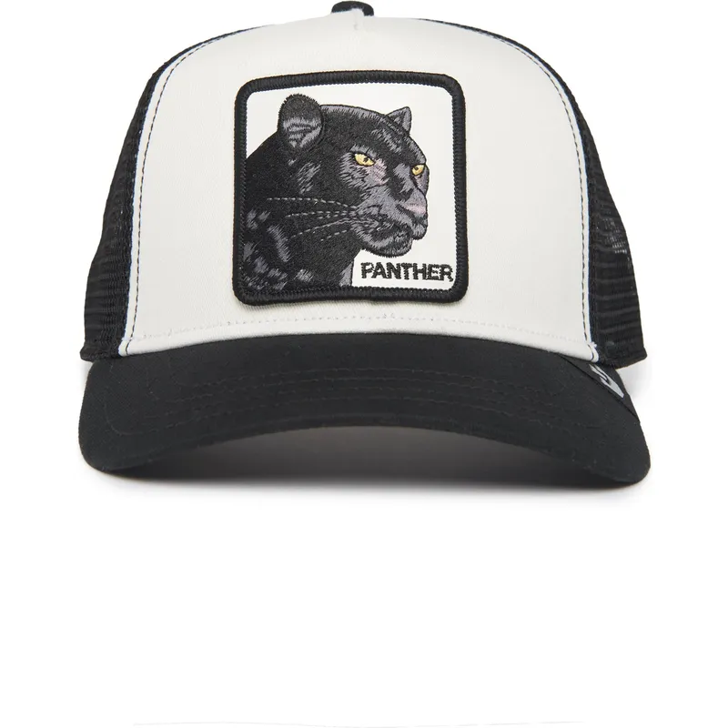 czapka-trucker-bialo-czarna-pantera-the-panther-the-farm-goorin-bros