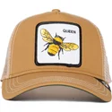 kepure-islenkta-ruda-snapback-the-queen-bee-the-farm-goorin-bros