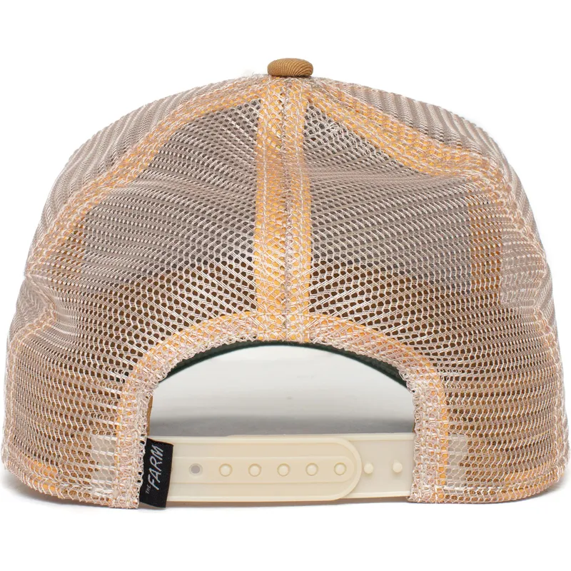 kepure-islenkta-ruda-snapback-the-queen-bee-the-farm-goorin-bros