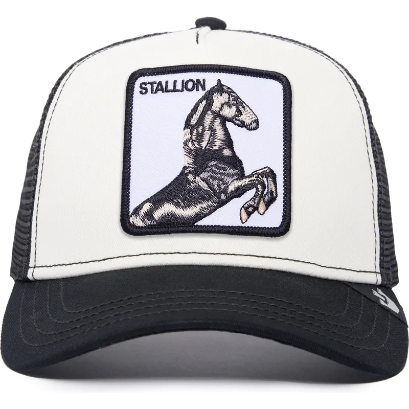 kepure-islenkta-vilkikas-juoda-snapback-caballo-stallion-the-farm-the-farm-de-goorin-bros
