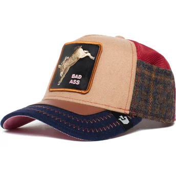 kepure-islenkta-ruda-snapback-detention-seeker-ass-play-the-farm-goorin-bros