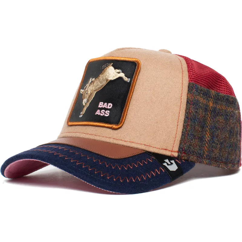 kepure-islenkta-ruda-snapback-detention-seeker-ass-play-the-farm-goorin-bros